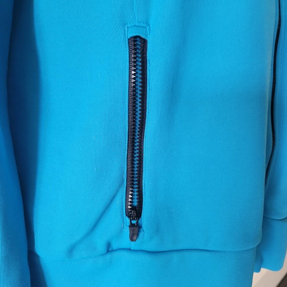 Lauren Ralph Lauren Womens Cropped Knit Full Zip Active Jacket✨️sz L - Picture 6 of 16